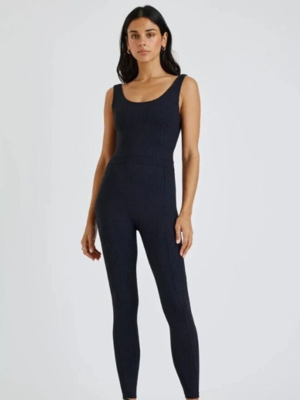 Year of Ours NWOT Black Ribbed Reformer Onesie | Size Medium